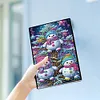 (US Local)50-Page A5 Christmas Snowman Diamond Painting Notebook for Adult Holiday Gift