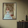 Princesse Sissi Compl&egrave;te Rond Diamant Peinture 40X50CM