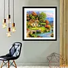 Diamond Painting-DIY Full Round Drill Relaxing Village