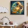 Diamond Painting-DIY Full Round Drill Lion(50*50 CM)
