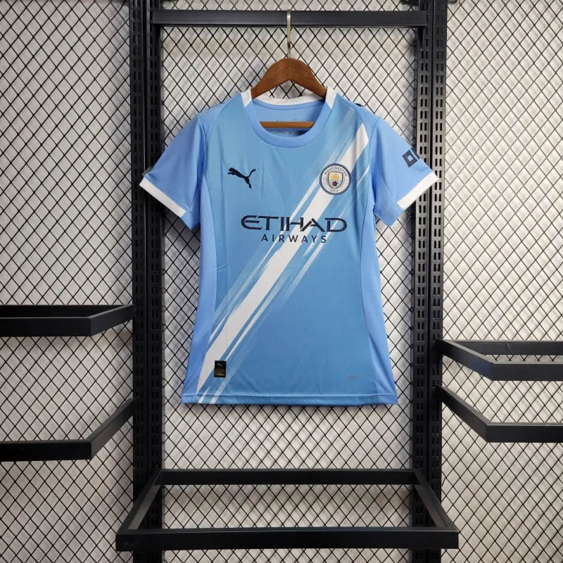 2025-2026 Women Manchester City Home Football Shirt 1:1 Thai Quality Maxi Kit