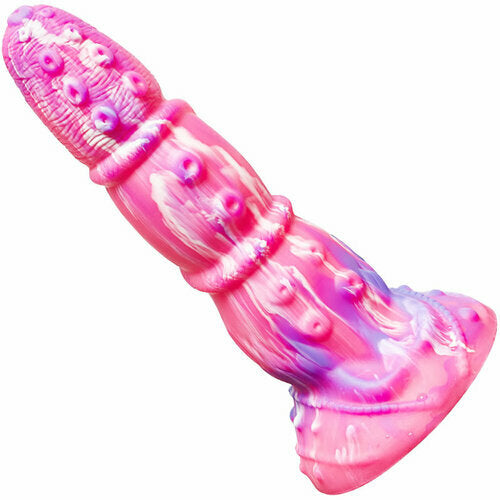Leo 8 Inch Rainbow Dildo with Suction Cup mysite