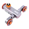 Electric Slide Rail Intelligent Wireless Remote Control SLR Mobile Phone Holder Camera Car Straight Curve Shooting Photography Car With Wireless Remote Control, USB Charging, Adjustable Speed, Suitable For All SLR Cameras And Home DV Cameras