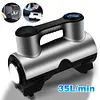 Car Air Compressor 120W Electric Tyre Inflatable Pump with LED Light LCD Display