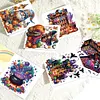 (US Local)6PCS DIY Diamond Art Greeting Cards Halloween Designs for Celebrations (H033)