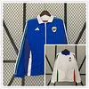 2024/2025 Arsenal Reversible Windbreaker Blue-White Soccer Jersey 1:1 Thai Quality