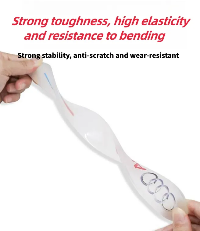 Car front and rear bumper anti-collision strips
