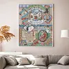 Winter-14CT Stamped Cross Stitch 38*49cm/14.96*19.29in