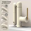 Rotating robotic arm washbasin faucet bathroom vanity sink hand basin hot and cold water faucet