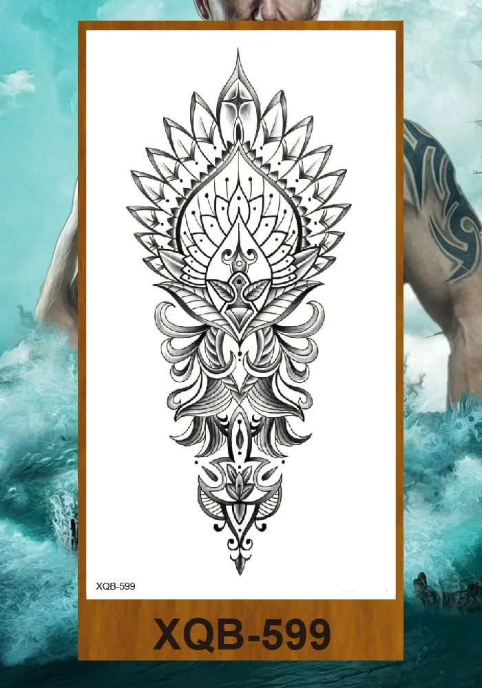 Temporary Tattoos Stickers Woman Arm Neck Chest Fake Necklace Tattos Girl Flower Cute Pussy Cat Body Makeup Waterproof Serpenti
