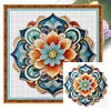 Colorful Mandala Pattern-11CT Stamped Cross Stitch 40*40cm/15.75*15.75in