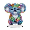 (US Local)Acrylic Special Shape Koala Diamond Painting Ornaments Desktop Decor Kit