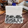 240Pcs Fishing Hooks Octopus FishHooks Fishing Barbed Hooks Fishing Accessories