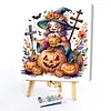 【Limited Stock Sale】Halloween Pumpkin Girl-Paint by Numbers Acrylic Painting 40*40CM