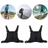 Sports Chest Bag Adjustable Shoulder Strap Front Running Vest Bag for Men Women