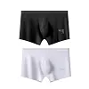 Men's Ice Silk Sexy 3D Seamless Boxers Panties