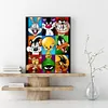 Character Combination-Full Round Diamond Painting 40*50cm