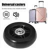 1 Pair Suitcase Wheels Wear Resistant Trolley Case Wheels Repair Tool(50*18mm)