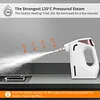 Handheld Steam Cleaner, Sterilization And Mite Removal, Portable Strong Decontamination, Handheld High Temperature And High Pressure Cleaning Mite Remover, Continuous Steam, 120℃, Suitable For Furniture, Sofas, Grout, Tiles