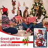 (US Local)Snowman A5 Size Diamond Painting Notebook Set with 4Pcs Bookmark Holiday Gift