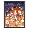 New Year Rabbit - 11CT Stamped Cross Stitch - 40*50cm