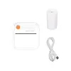 Mini Printer BT Portable Thermal Printer Label Maker for Notes Photos Labels