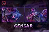GX Evolution Series Gengar Family with LED - Pokemon Resin Statue - Fantasy Studios