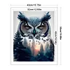 Owl - 11CT Stamped Cross Stitch - 40*50cm