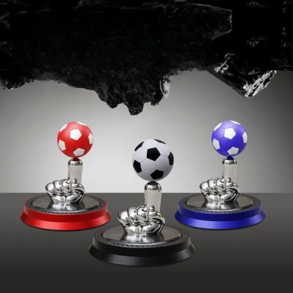 Solar Powered Rotating Football Car Aromatherapy