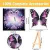 Pre-Framed DIY 3D Flapping Butterfly Diamond Painting Art Craft Kit Living Room Decor(20x20cm)