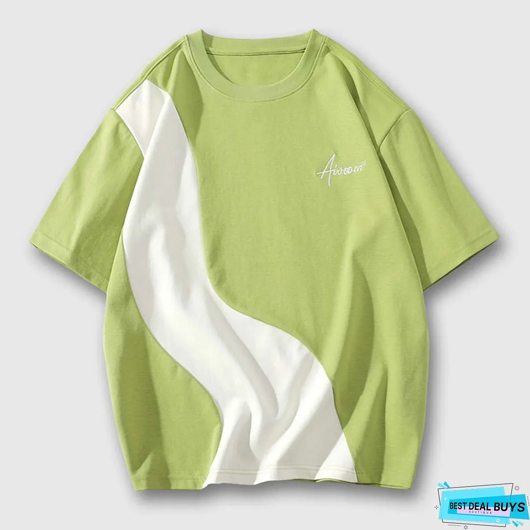 Casual Contrast Tee