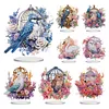  5D DIY Special Shape Diamond Painting Desk Ornament Flower Cage Birds Decor Kit