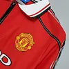 1998-1999 Retro Long Sleeve Manchester United Home Football Shirt 1:1 Thai Quality love fball