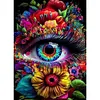 >SALE<5D DIY Full Square Drill Partial AB Drill Diamond Painting Eye Kit 45x60cm