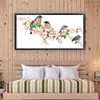 Flower Birds- 9CT Partial Beaded Cross Stitch Kit(60x31cm)
