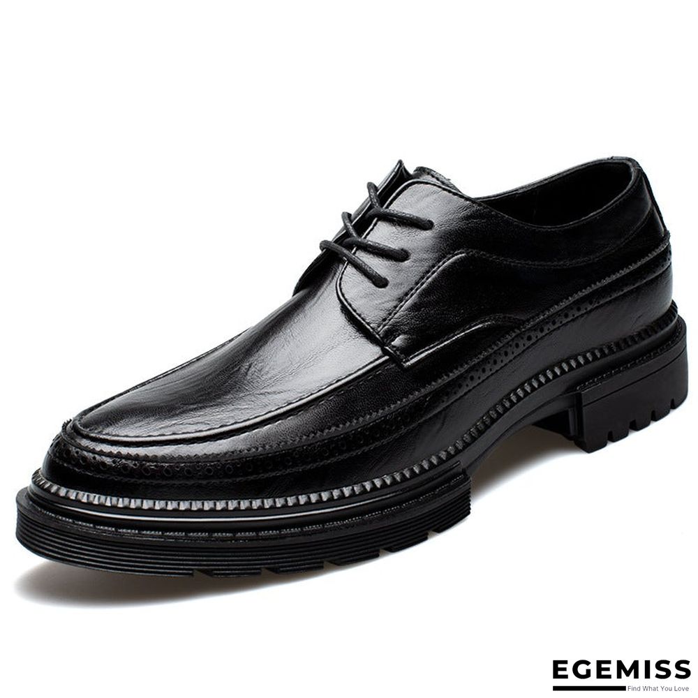 Casual Business British Wind Oxford Breathable Leather Men's Shoes | EGEMISS