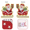 5pcs Diamond Painting Decoration Christmas Tree Pendant