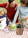 FM AM SW Radio with Headphone Jack Pocket Radio Portable Radio for Home/Outdoor