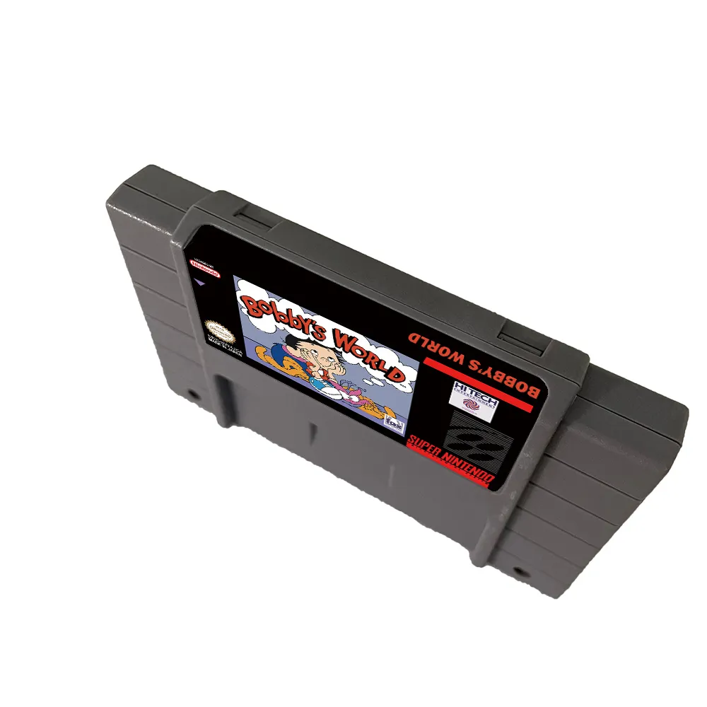 Bobby's World SNES For Super Nintendo Entertainment System - 16 Bit US Version Game Cartridge