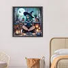 (US Local)Girl 5D DIY Full Round Drill Big Size Diamond Painting Kit Home Decor Art Craft 50x50cm