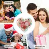 6pcs/set  DIY Special Shape Diamond Painting Greeting Card Kit (Heart Rose)