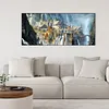 (US Local)Castle-Paint By Numbers Kit(80x40cm)