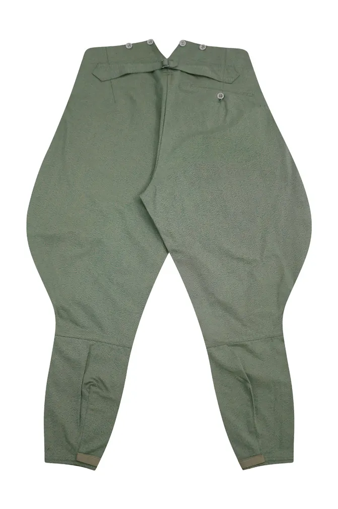   Polizei German Officer Mottled Green Summer Breeches German-Uniform