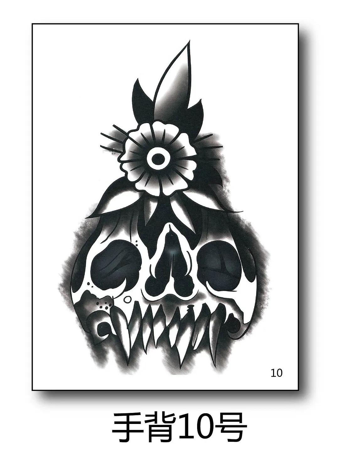 Waterproof Temporary Tattoo Sticker Satan Lucifer Circle Steering Fake Tatto Flash Tatoo Hand back Art Tattoos for Boy Women Men
