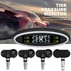 Tire Pressure Monitoring System with 4 Sensors Wireless TPMS for Car SUV Sedan