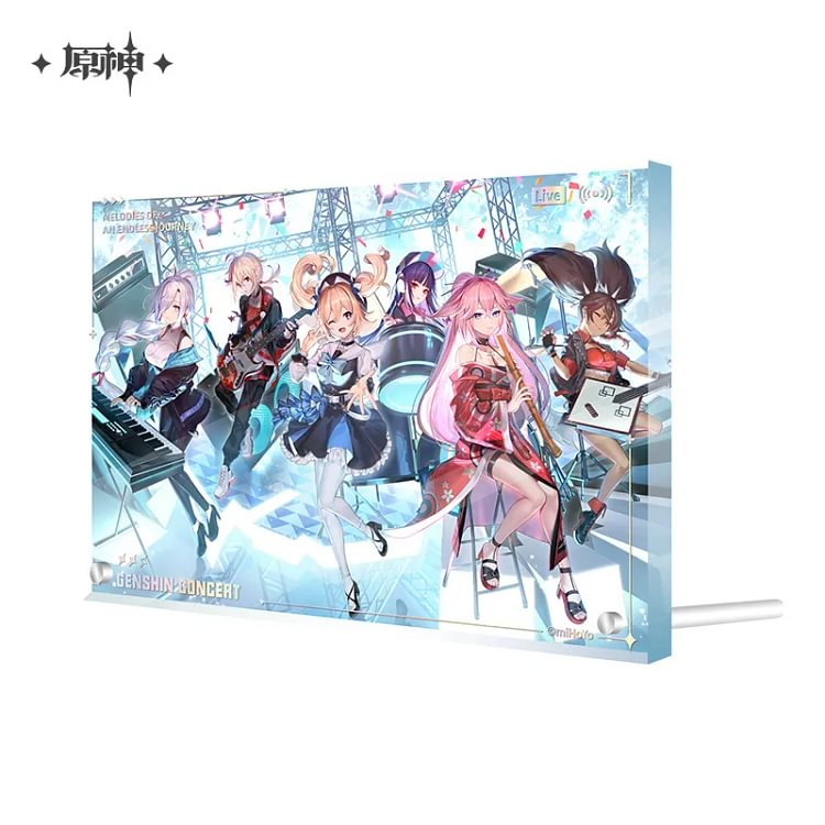 2022 Online Concert Series Thick Acrylic Standee [Original Genshin Official Merchandise] 