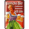 Deutsches Bier - Vintage Metal Signs - 20*30cm/30*40cm