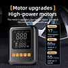 Tire Inflator 120 PSI Portable Air Compressor with LED Light Cordless Bike Pump