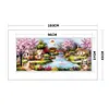 Garden Cottage-11CT Stamped Cross Stitch Kit(43*100cm)