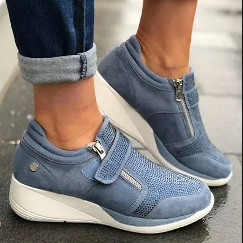 school supplies  Sneakers Women Comfortable Shoes Sport Sneakers Lightweight Platform Increased Rhinestone Shoes Walking Shoes For Women Shoes